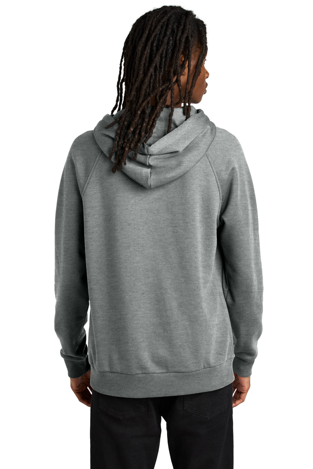 AlumGryHtr Allmade Unisex Organic CVC Fleece Pullover Hoodie AL5000