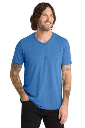 Aluminum Grey Allmade Unisex Tri-Blend V-Neck Tee AL2014