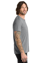 Aluminum Grey Allmade Unisex Tri-Blend V-Neck Tee AL2014