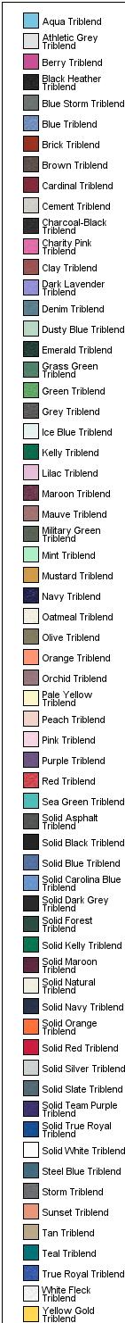 Aqua TB BELLA+CANVAS Unisex Triblend Short Sleeve Tee. BC3413