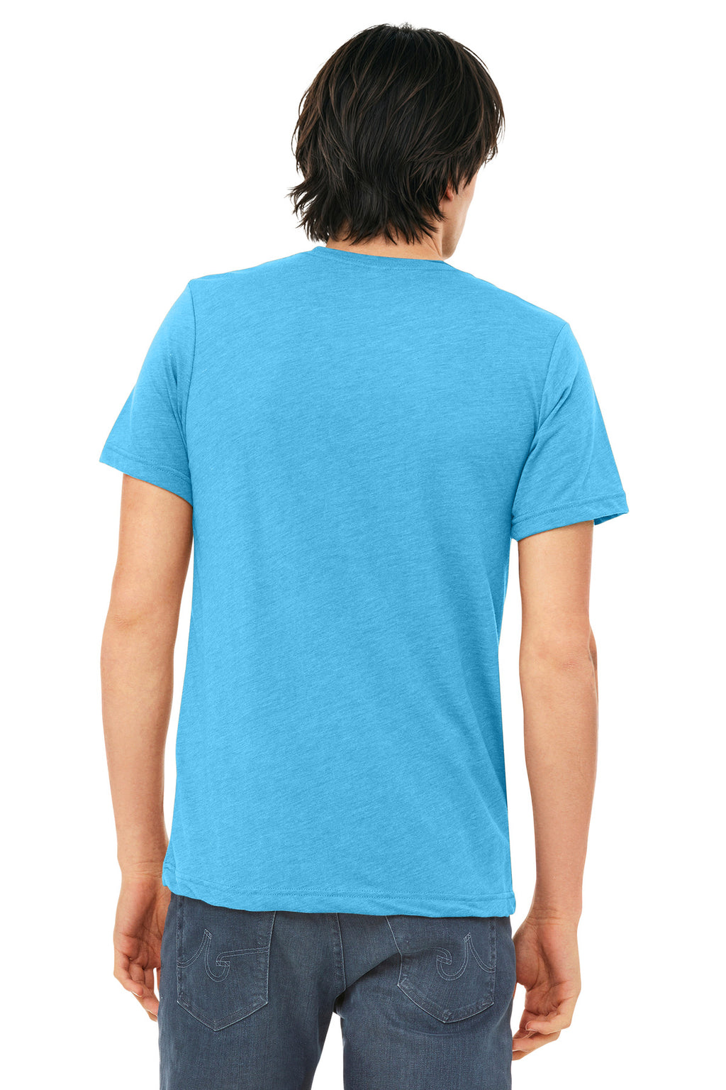 Aqua TB BELLA+CANVAS Unisex Triblend Short Sleeve Tee. BC3413