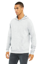 Ash BELLA+CANVAS Unisex Sponge Fleece Pullover Hoodie. BC3719