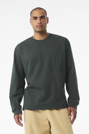 Asphalt BELLA+CANVAS Unisex 7.5-Ounce Heavyweight Long Sleeve Tee BC4651