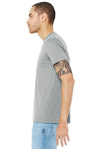 Athl Grey TB BELLA+CANVAS Unisex Triblend Short Sleeve Tee. BC3413