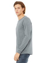 AthlHthr BELLA+CANVAS Unisex Heather CVC Long Sleeve Tee BC3501CVC