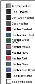 AthlHthr BELLA+CANVAS Unisex Heather CVC V-Neck Tee BC3005CVC