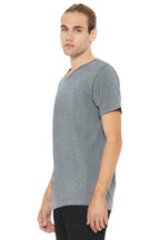 AthlHthr BELLA+CANVAS Unisex Heather CVC V-Neck Tee BC3005CVC