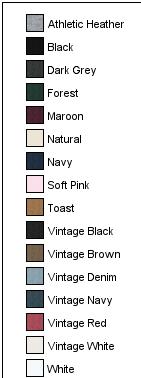 AthlHthr BELLA+CANVAS Women's 6-Ounce Heavyweight Tee BC6110