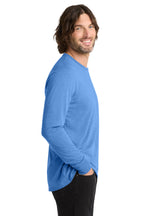 Azure Blue Allmade Unisex Tri-Blend Long Sleeve Tee AL6004
