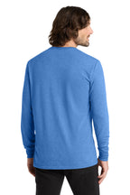 Azure Blue Allmade Unisex Tri-Blend Long Sleeve Tee AL6004