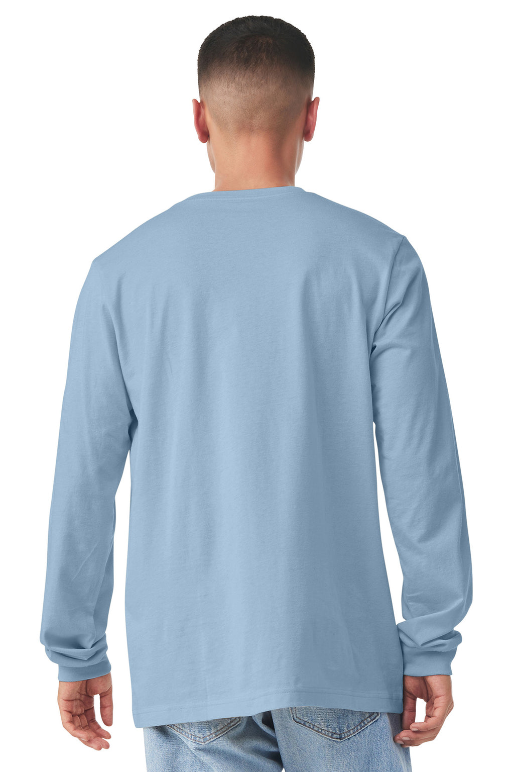 BabyBlue BELLA+CANVAS Unisex Jersey Long Sleeve Tee. BC3501