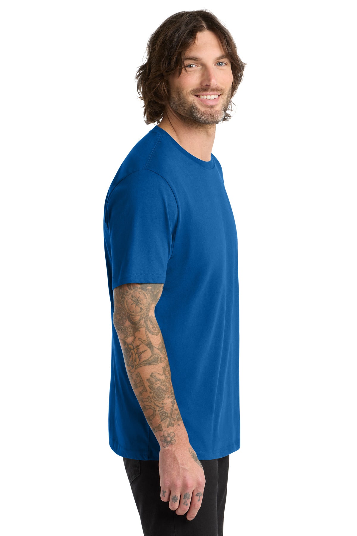 BeaconBlue Allmade Unisex Organic Cotton Tee. AL2100