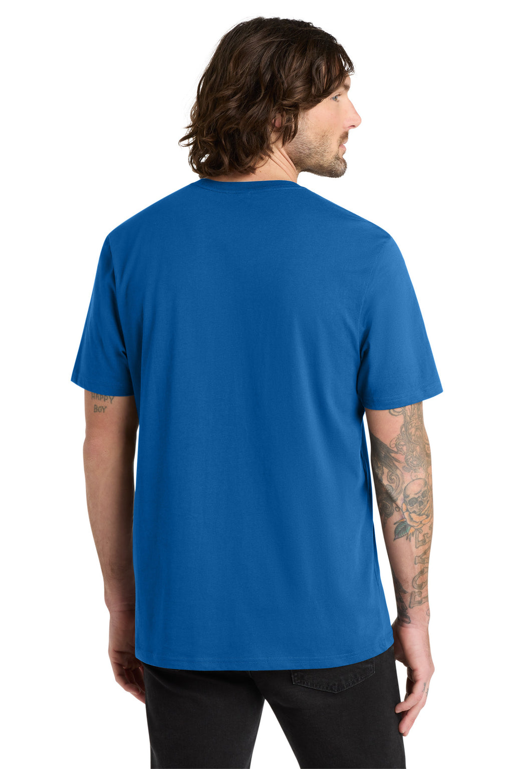 BeaconBlue Allmade Unisex Organic Cotton Tee. AL2100