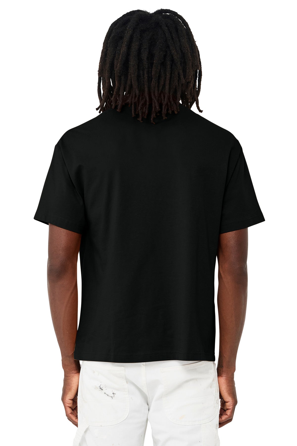 Black BELLA+CANVAS Unisex 6-Ounce Heavyweight Tee BC3010