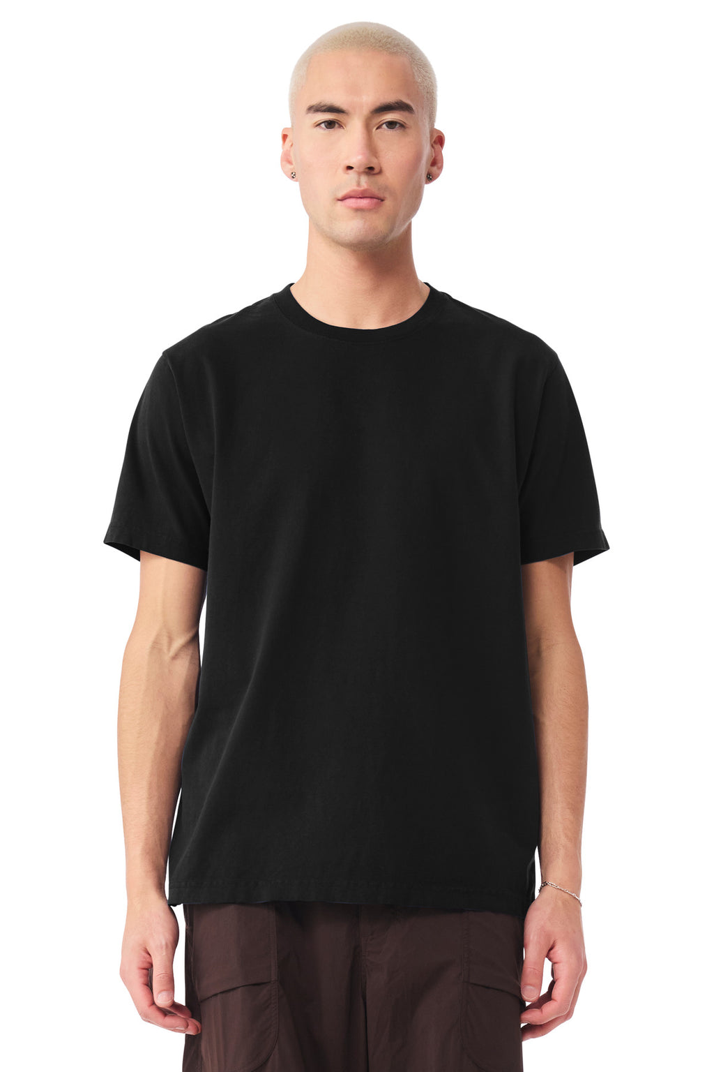 Black BELLA+CANVAS Unisex Heavyweight Garment-Dyed Tee BC4810GD