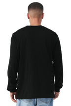 Black BELLA+CANVAS Unisex Jersey Long Sleeve Tee. BC3501