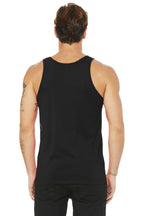 Black BELLA+CANVAS Unisex Jersey Tank. BC3480