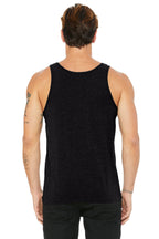 Black Ht BELLA+CANVAS Unisex Jersey Tank. BC3480