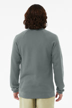 BlueStorm BELLA+CANVAS Unisex Sponge Fleece Raglan Sweatshirt. BC3901