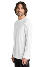 BrtWhite Allmade Unisex Tri-Blend Long Sleeve Tee AL6004