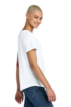 BrtWhite Allmade Women's Relaxed Tri-Blend Scoop Neck Tee AL2015