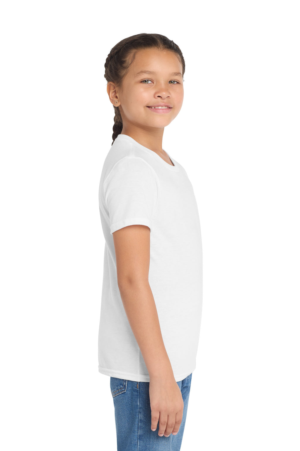 BrtWhite Allmade Youth Tri-Blend Tee AL207