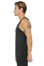 Char-Blk TB BELLA+CANVAS Unisex Jersey Tank. BC3480