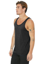 Char-Blk TB BELLA+CANVAS Unisex Jersey Tank. BC3480