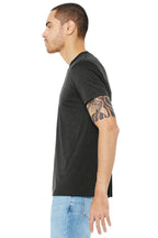 Char-Blk TB BELLA+CANVAS Unisex Triblend Short Sleeve Tee. BC3413