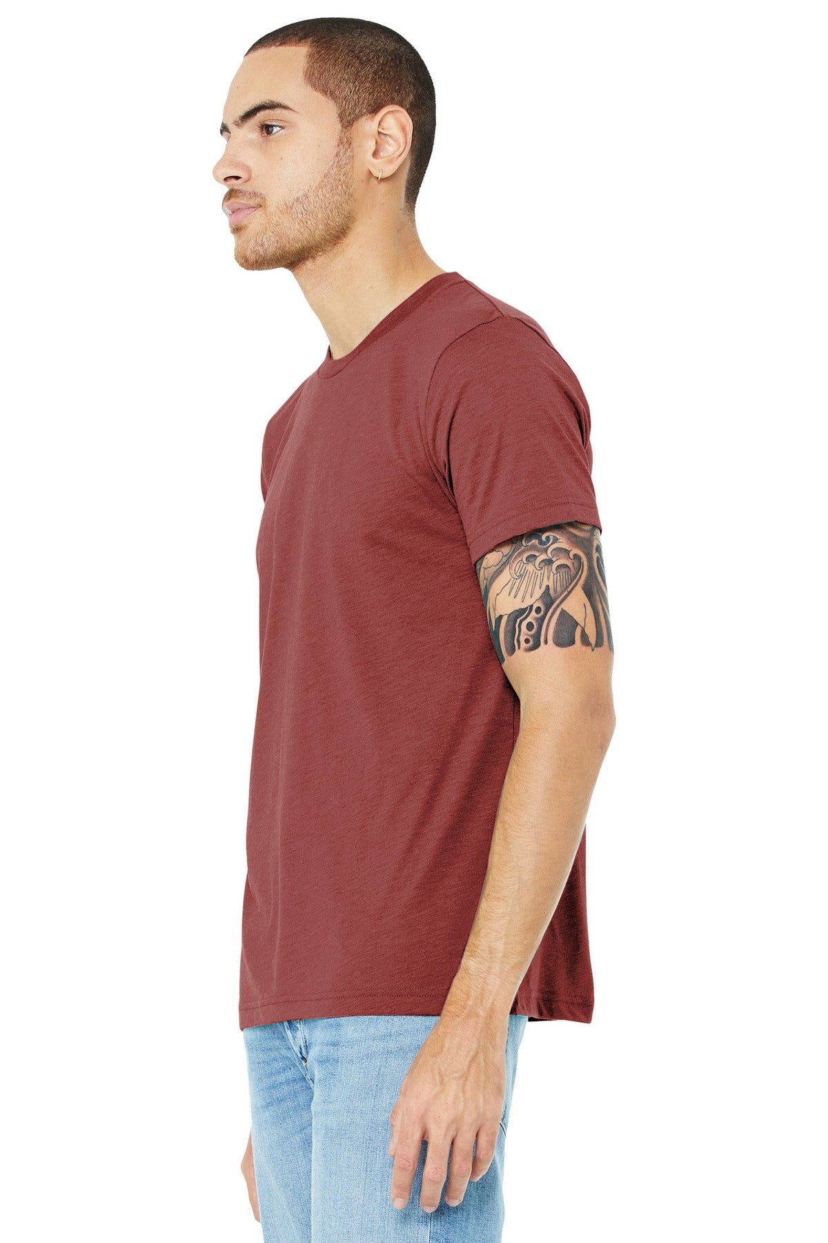 Clay TB BELLA+CANVAS Unisex Triblend Short Sleeve Tee. BC3413