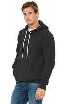 Dark Grey BELLA+CANVAS Unisex Sponge Fleece Pullover Hoodie. BC3719