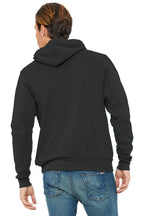 Dark Grey BELLA+CANVAS Unisex Sponge Fleece Pullover Hoodie. BC3719