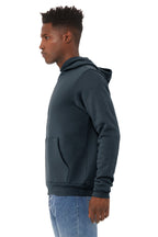 Dark Grey BELLA+CANVAS Unisex Sponge Fleece Pullover Hoodie. BC3719