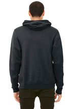 Dark Grey Ht BELLA+CANVAS Unisex Sponge Fleece Pullover Hoodie. BC3719