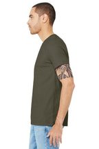Dark Olive BELLA+CANVAS Unisex Jersey Short Sleeve Tee. BC3001