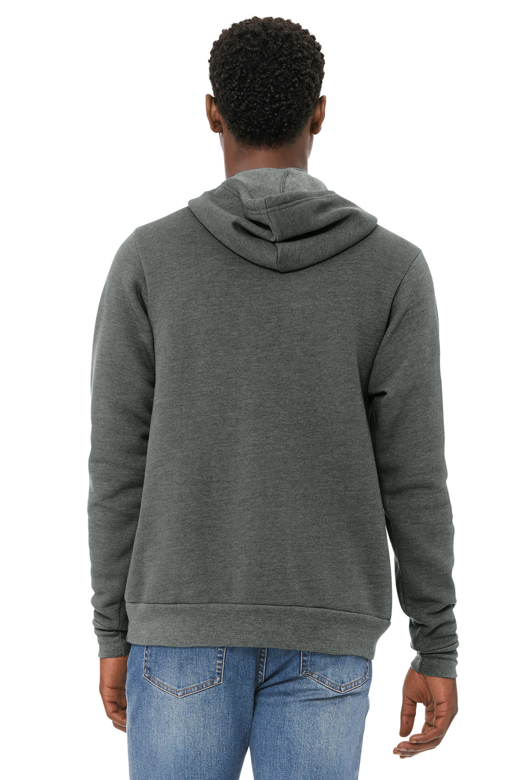 Deep Ht BELLA+CANVAS Unisex Sponge Fleece Pullover Hoodie. BC3719