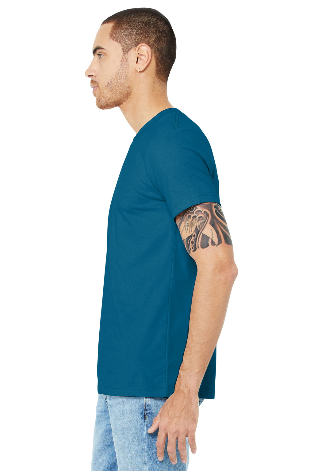 Deep Teal BELLA+CANVAS Unisex Jersey Short Sleeve Tee. BC3001