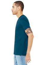Deep Teal BELLA+CANVAS Unisex Jersey Short Sleeve V-Neck Tee. BC3005