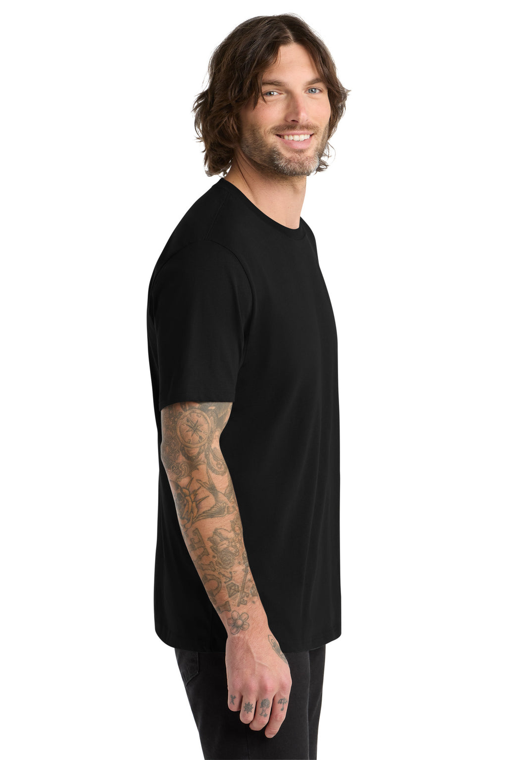 DeepBlack Allmade Unisex Organic Cotton Tee. AL2100