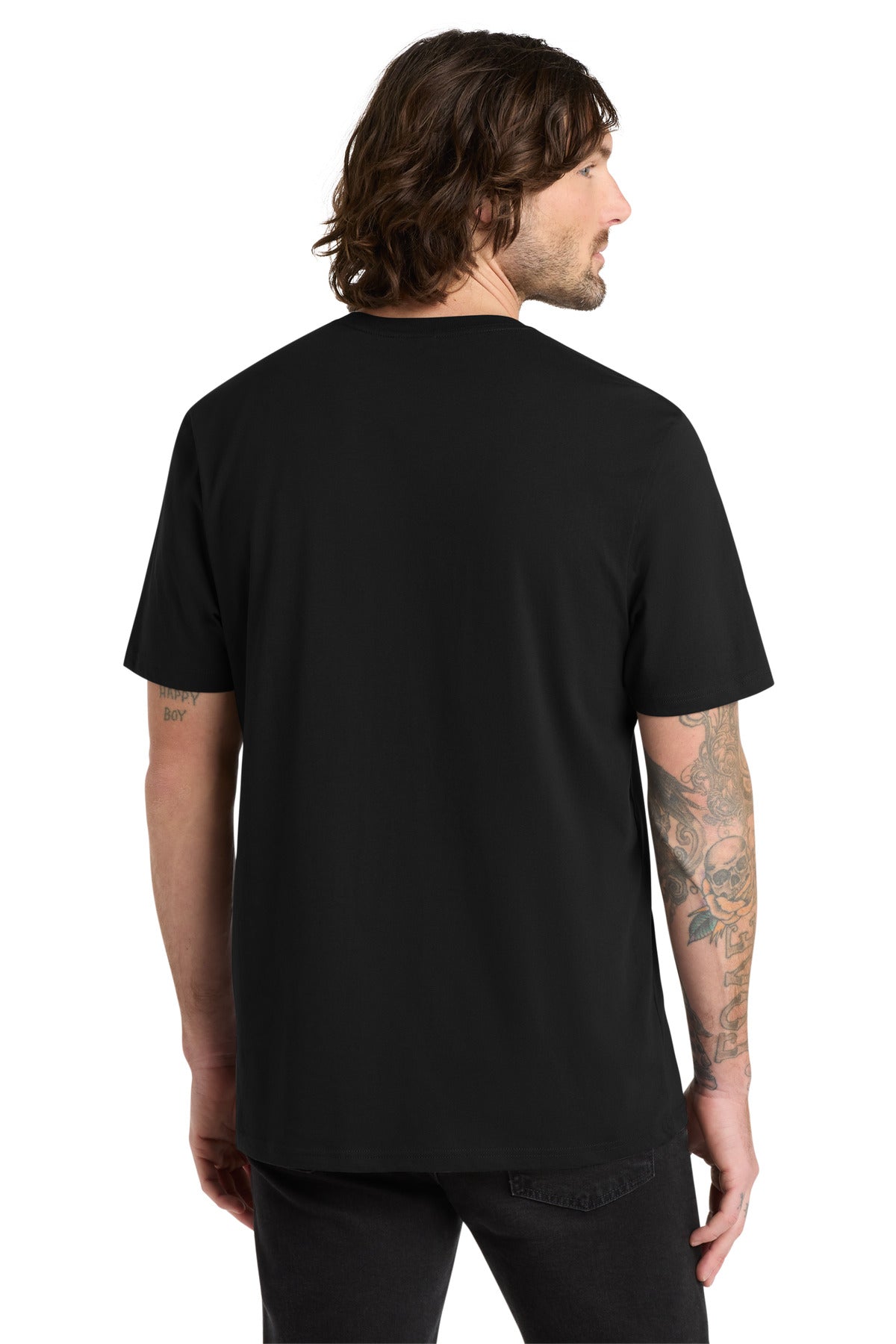 DeepBlack Allmade Unisex Organic Cotton Tee. AL2100