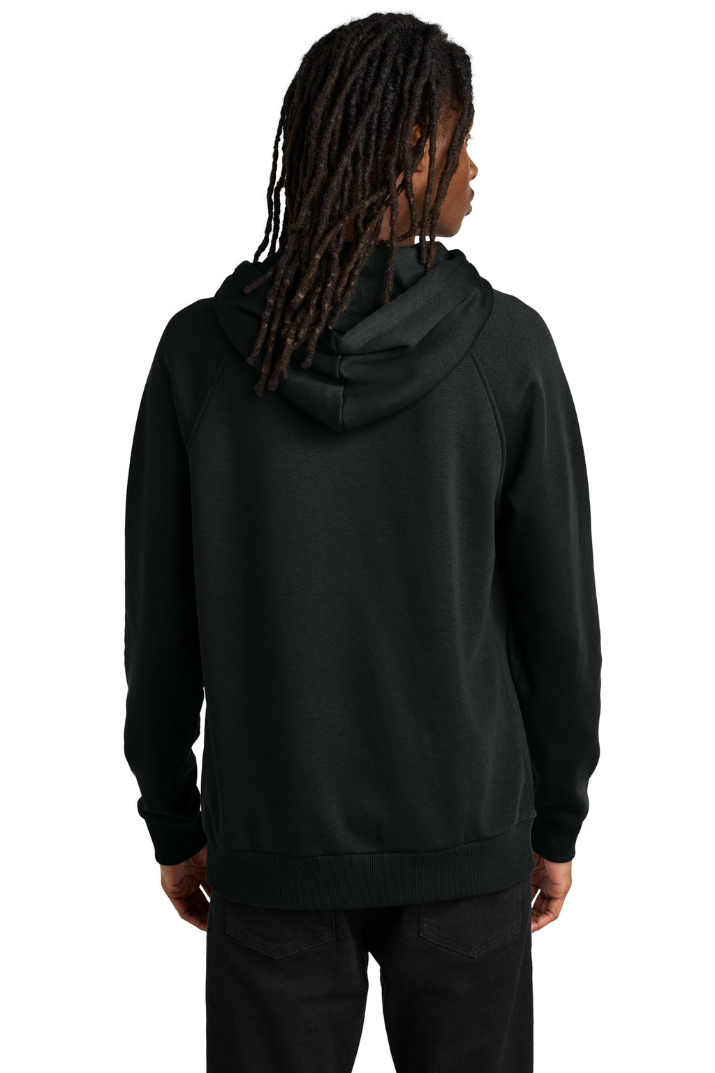 DeepBlack Allmade Unisex Organic CVC Fleece Pullover Hoodie AL5000