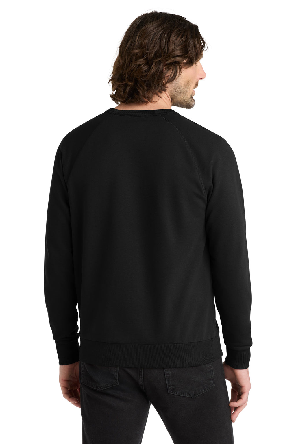 DeepBlack Allmade Unisex Organic French Terry Crewneck Sweatshirt AL4004