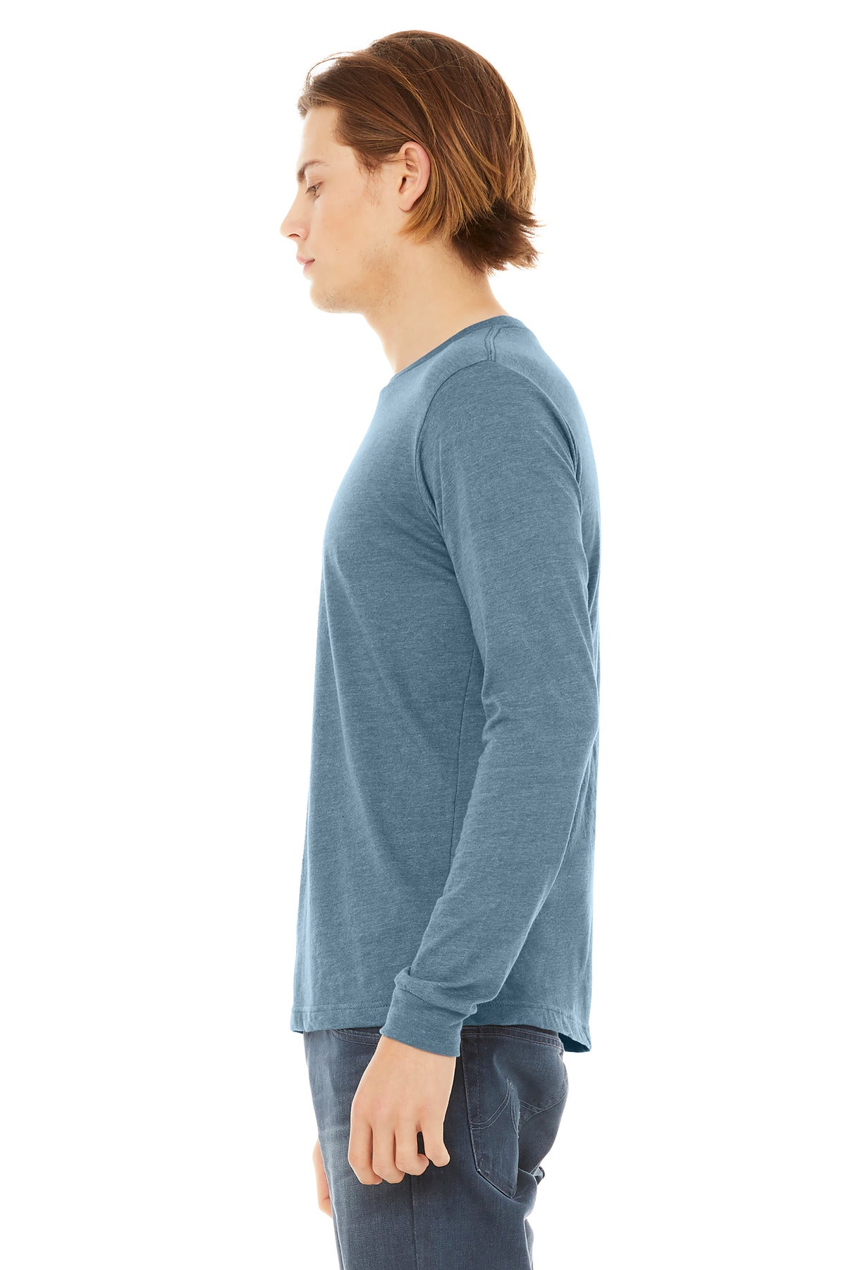 DenimTB BELLA+CANVAS Unisex Triblend Long Sleeve Tee BC3513
