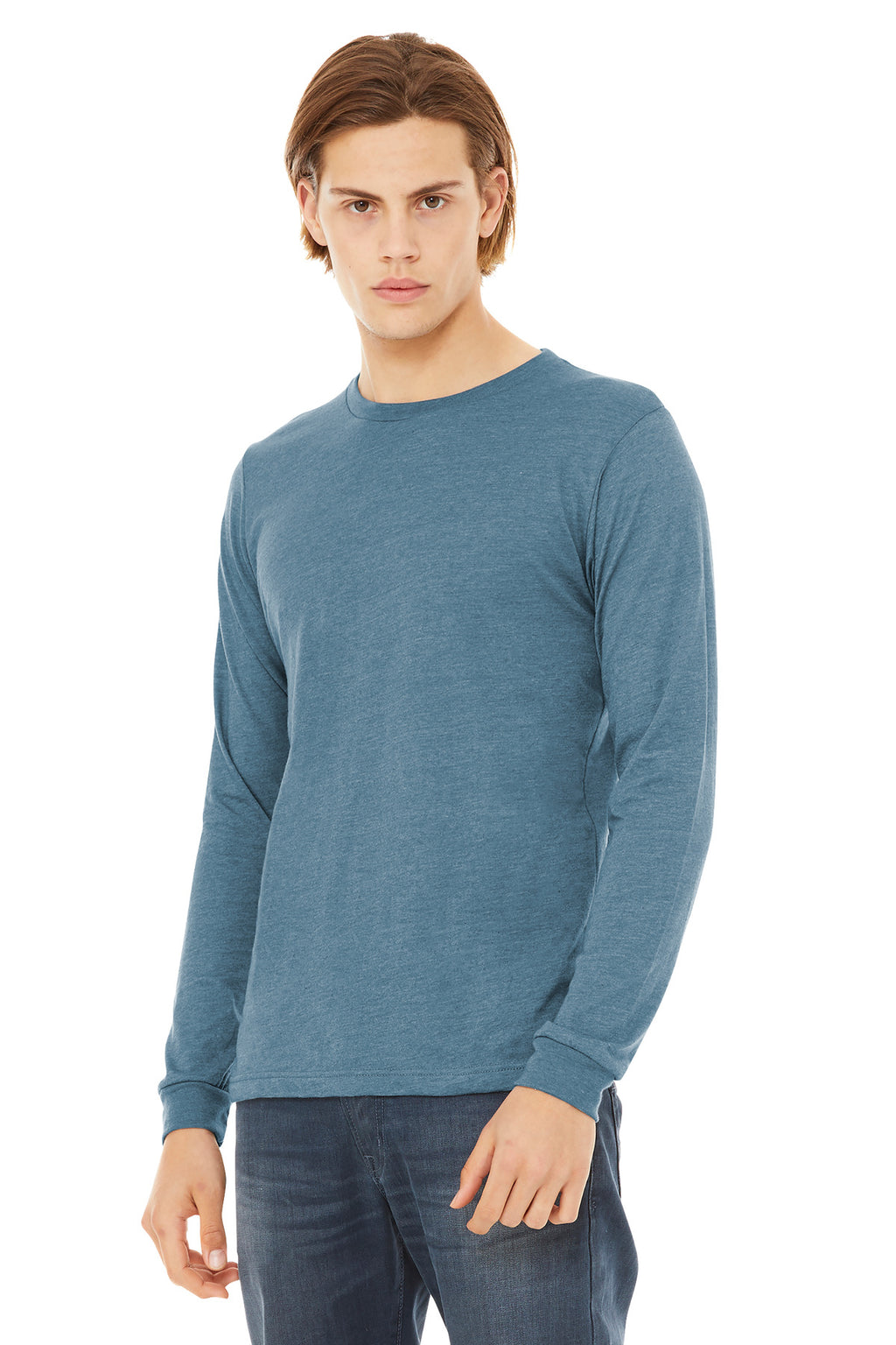 DenimTB BELLA+CANVAS Unisex Triblend Long Sleeve Tee BC3513