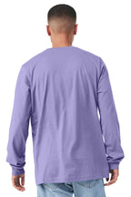 DkLavender BELLA+CANVAS Unisex Jersey Long Sleeve Tee. BC3501
