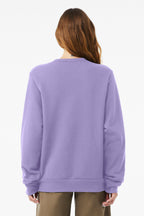 DkLavender BELLA+CANVAS Unisex Sponge Fleece Classic Crewneck Sweatshirt BC3911