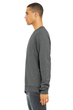 DpHeather BELLA+CANVAS Unisex Sponge Fleece Raglan Sweatshirt. BC3901