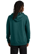 DpSeaGreen Allmade Unisex Organic CVC Fleece Pullover Hoodie AL5000