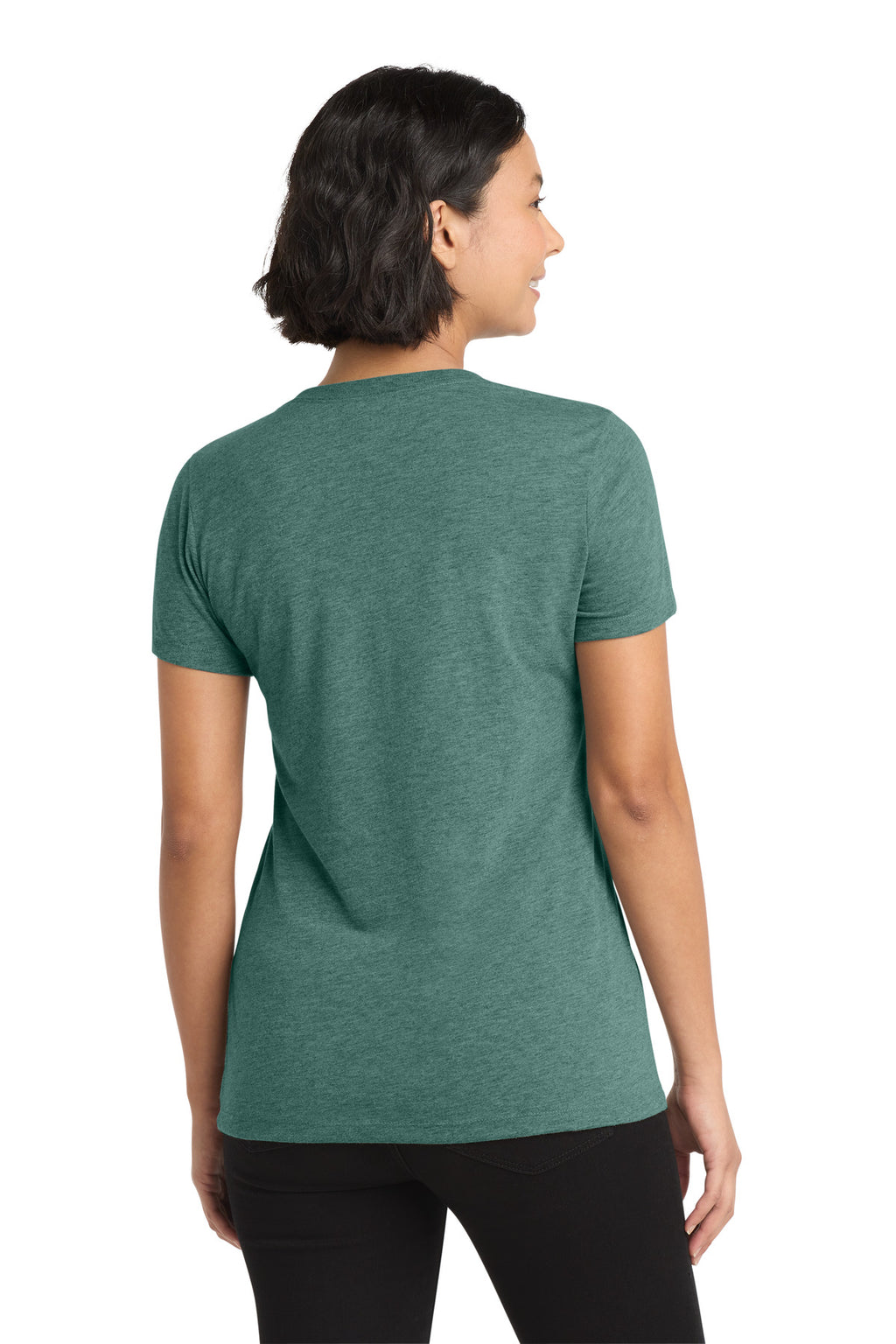 DpSeaGreen Allmade Women's Tri-Blend V-Neck Tee AL2018