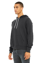 DTG Dark Grey BELLA+CANVAS Unisex Sponge Fleece Pullover Hoodie. BC3719